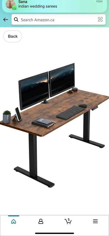 Photo of free Standing Desk and Office Chair (Westboro Ottawa) #3