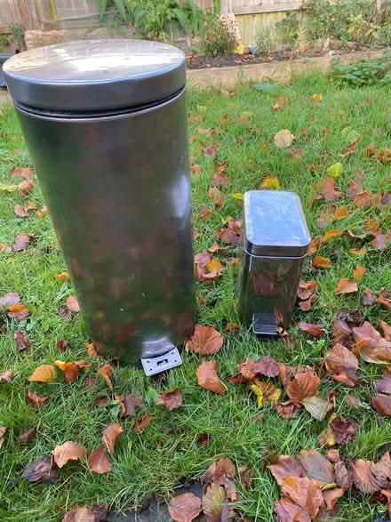 Photo of free Large stainless steel bins (Downend GL6) #1