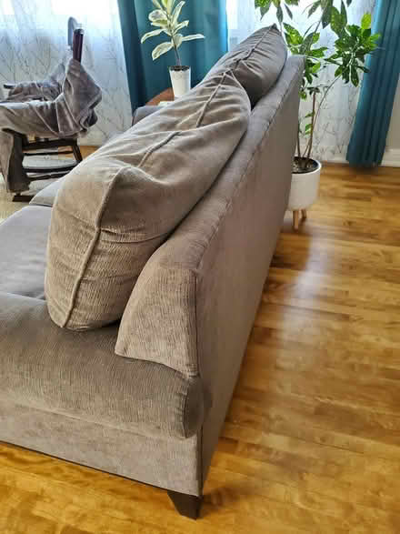 Photo of free Charcoal Grey Loveseat (Gloucester) #3