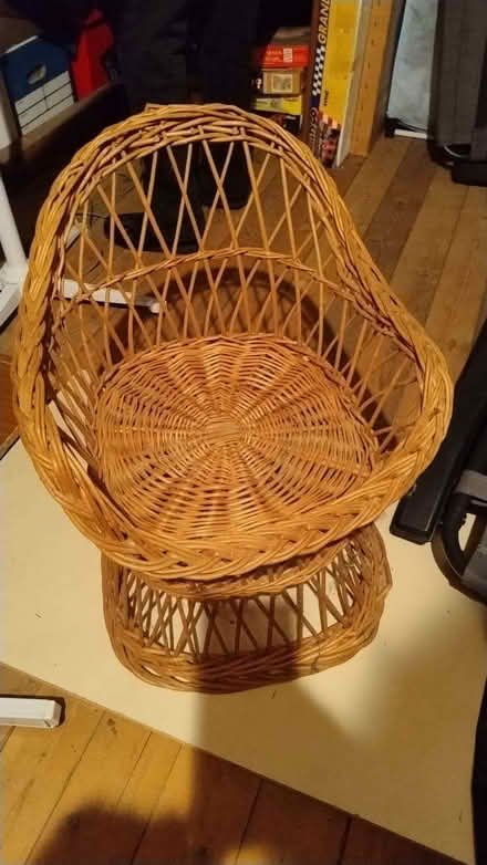 Photo of free A wicker childs chair (Wokingham RG40) #1