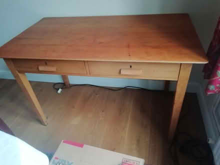 Photo of free Wooden desk (Emmer Green RG4) #1