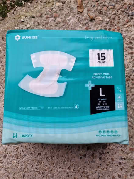 Photo of free Unopened pack incontinence pants (Lindfield RH16) #1