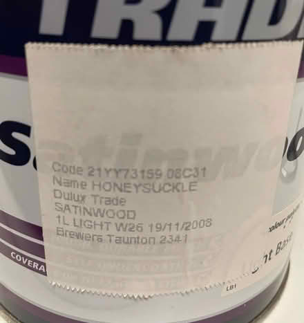 Photo of free Dulux Satinwood Paint (Taunton TA1) #3