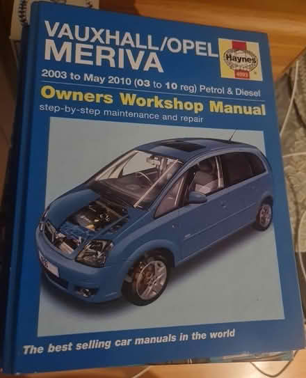 Photo of free Meriva manual (Kingsway) #1