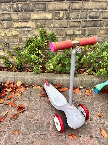 Photo of free Child’s scooter (Royston, by the station (SG8)) #1