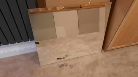 Photo of free Large frameless mirror (Leek Wootton CV35) #1