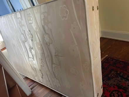 Photo of free Box Spring (Full) w/Built-In Legs (Cleveland Park) #1