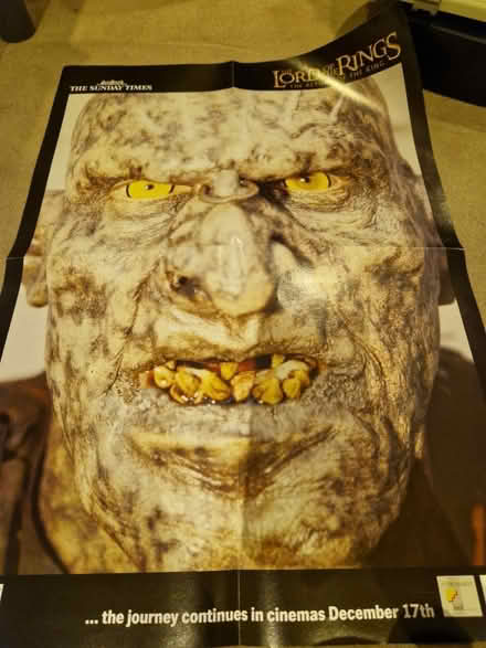Photo of free Lord of the Rings posters (South Croydon) #3