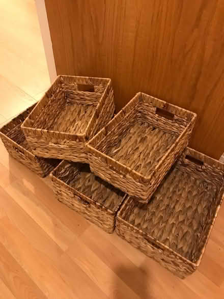 Photo of free Wicker storage baskets (Canton CF5) #2