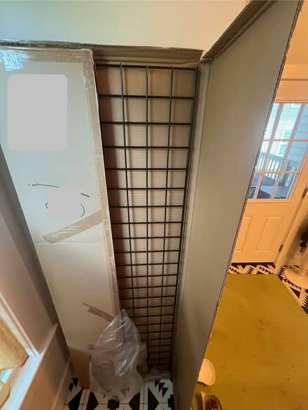 Photo of free 2' x 6' Gridwall panel (Dorchester, MA) #1