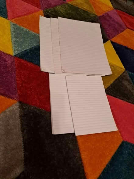 Photo of free Lined writing pads (Harefield SO18) #1