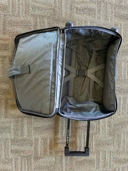 Photo of free Small black rolling suitcase (Valencia Avenue, Sunnyvale) #2