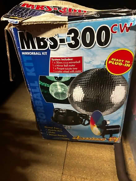 Photo of free Disco ball (Parkside SK7) #1