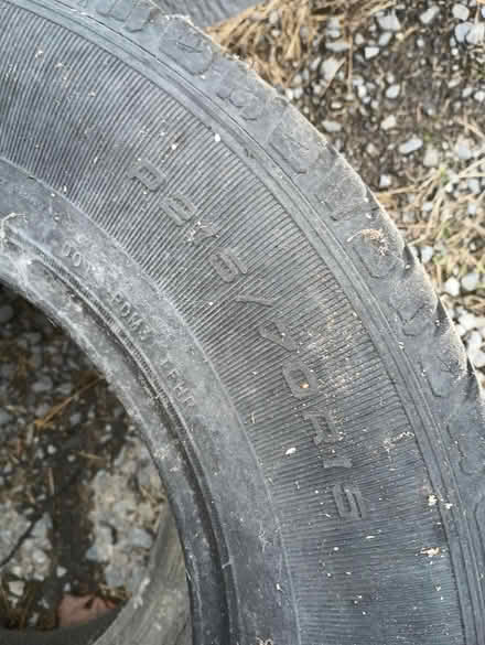 Photo of free curb alert 15" tires (Grafton WV. 26354) #2