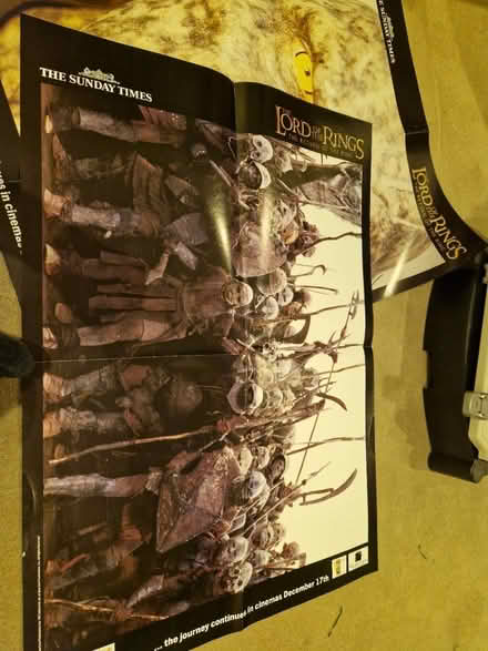 Photo of free Lord of the Rings posters (South Croydon) #4