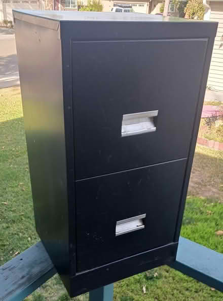 Photo of free Filing Cabinet 2-drawer (Olivina & Murrieta (Livermore)) #1