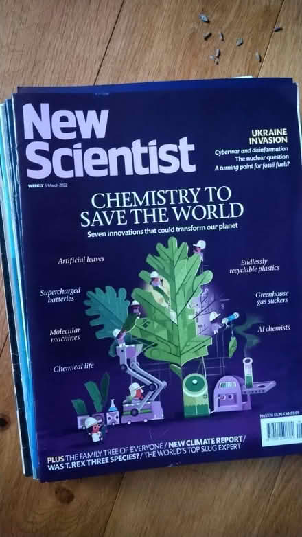 Photo of free New scientist magazines (Fiveways/Hollingdean) #1