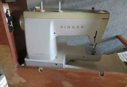 Photo of free WORKING Singer Sewing Machine & Cabinet (Ferring BN12) #2