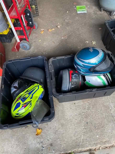 Photo of free 10 helmets (Ridgefield, CT) #2