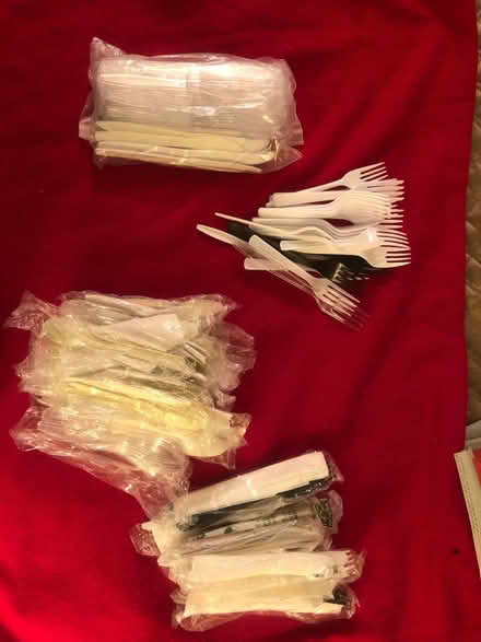 Photo of free Disposable plastic utensils (Lincoln Center area) #1