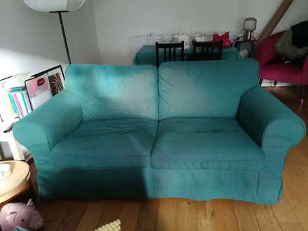 Photo of free IKEA 2 seater sofa (Pitlessie KY15) #1