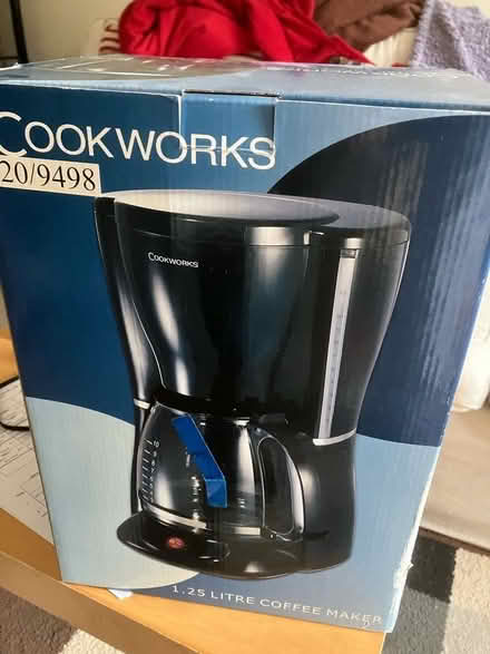 Photo of free Cook works coffee machine and filters (Odd Down) #1