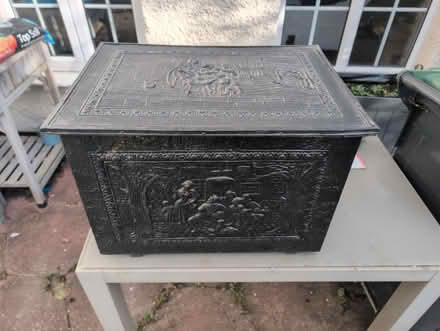 Photo of free Coal / wood storage chest (Epping, CM16) #1