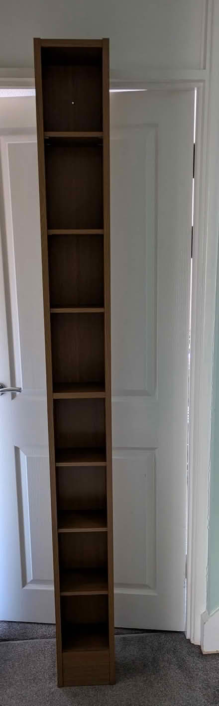 Photo of free Tall CD/DVD Shelf Unit (Baldock) #1