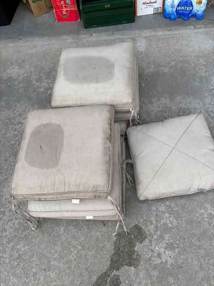 Photo of free Patio cushions (Snellville - Brookwood Manor) #1