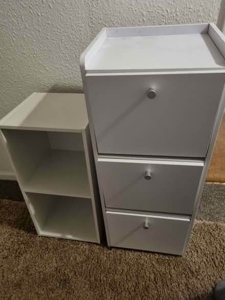 Photo of free White Shelves and Drawers (Glenrothes KY7) #1