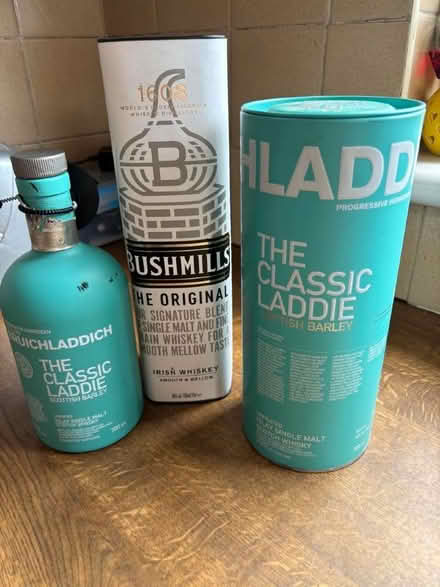 Photo of free Empty Bottle and Tins (Knockcairn BT29) #1