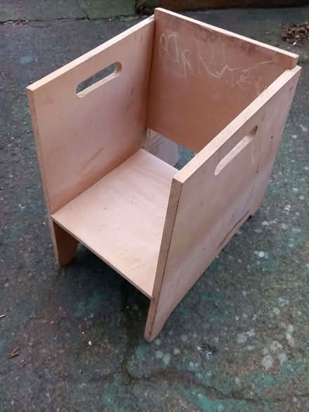 Photo of free Child's chair MDF (Low Fell NE9) #1