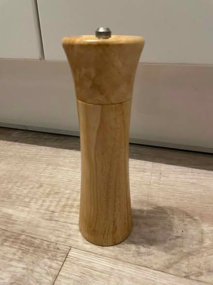 Photo of free Salt/pepper wooden mill (Warden Hill GL51) #1