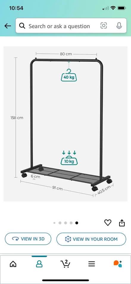 Photo of free 3 clothes racks and 1 rack cover (Bradford on Avon BA15) #4