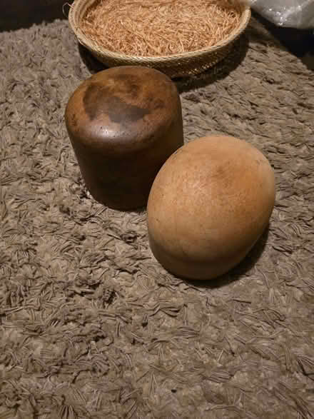 Photo of free 2 wooden hat blocks (Twerton) #1