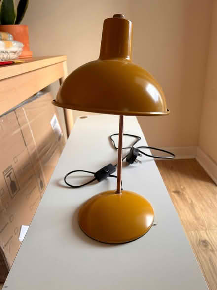 Photo of free Mustard lamp (Newlands G43) #1