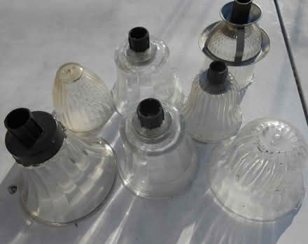 Photo of free Mix of glass solar lamps covers (Somers) #1