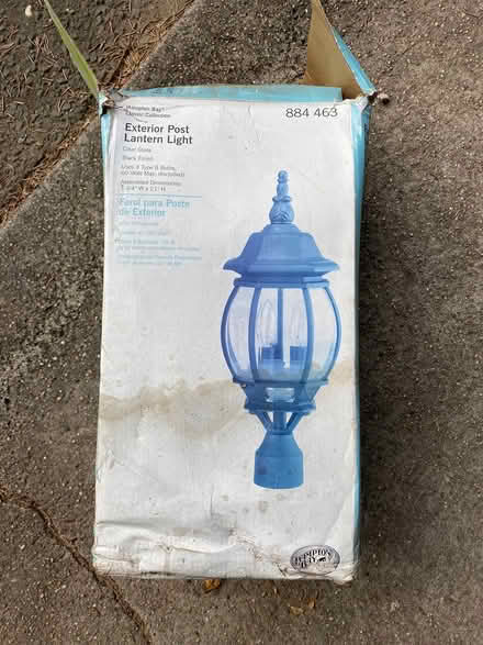 Photo of free Outdoor lamp (Ridgefield, CT) #1