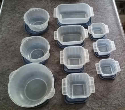 Photo of free Set of 10 plastic containers (Etobicoke (Kipling /Eglinton)) #1