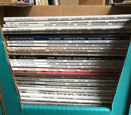 Photo of free Fine Woodworking books/magazines (Mississauga - Dixie/Bloor) #3