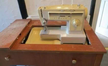 Photo of free WORKING Singer Sewing Machine & Cabinet (Ferring BN12) #1