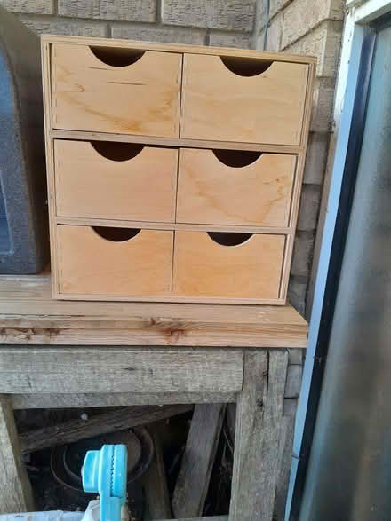 Photo of free Small chest of drawers. (Stilton) #1