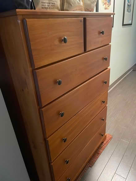 Photo of free Wood Dresser (Capitol Hill, Lincoln Park) #1