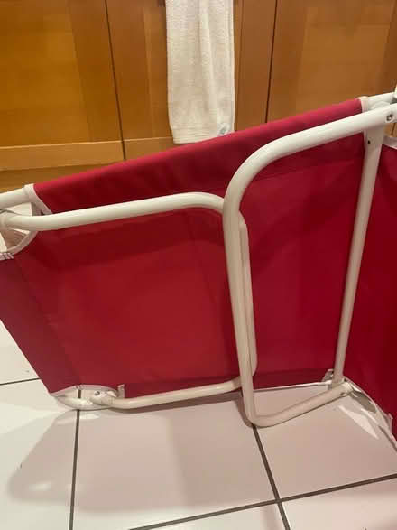 Photo of free Retro sun-bed in red (Helmshore) #3