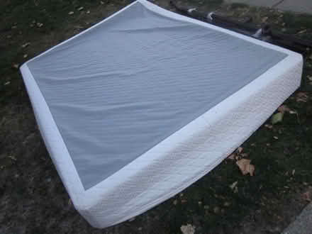 Photo of free queen box spring (Fiorella's Newton by Waltham) #1