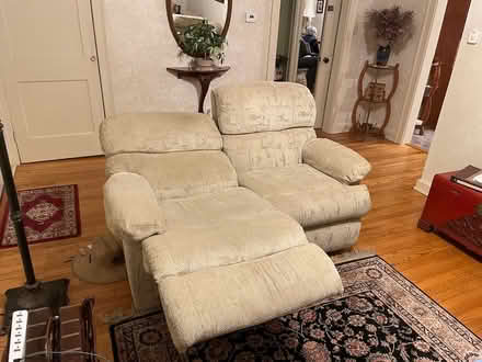 Photo of free Loveseat & Sofa Sleeper (Greenfield, near high school) #2