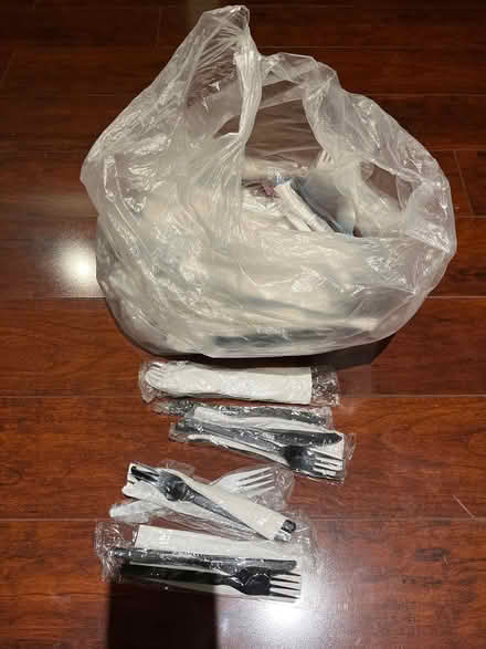 Photo of free Plastic Cutlery sets (Erin Mills and 403) #1