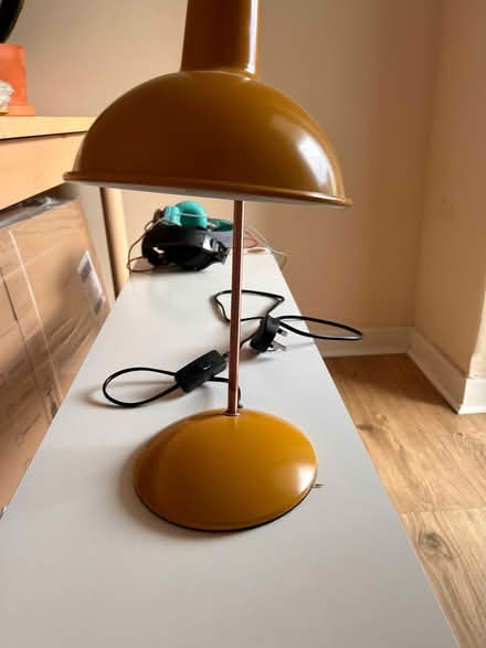 Photo of free Mustard lamp (Newlands G43) #2