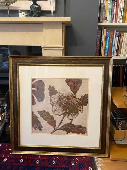 Photo of free Picture of flowers with Gold Frame (Stillorgan road blackrock) #1