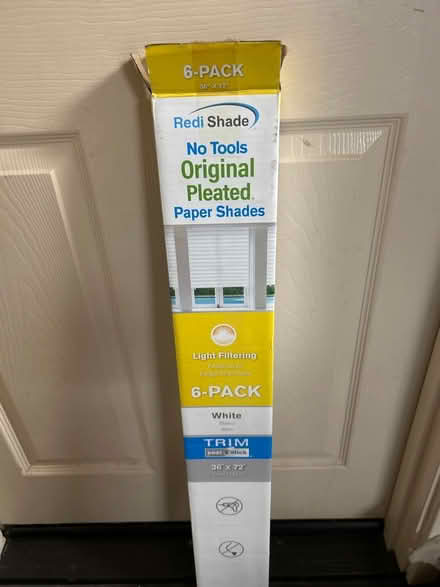 Photo of free Paper shades new x4 (Sacramento) #1